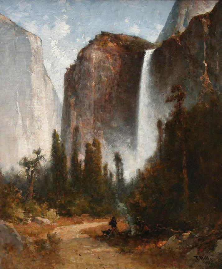 Thomas Hill - Bridalveil Fall